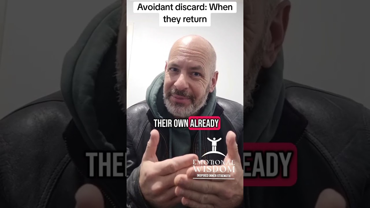 Avoidant discard Navigating how to deal with a dismissive avoidant when they've returned to you