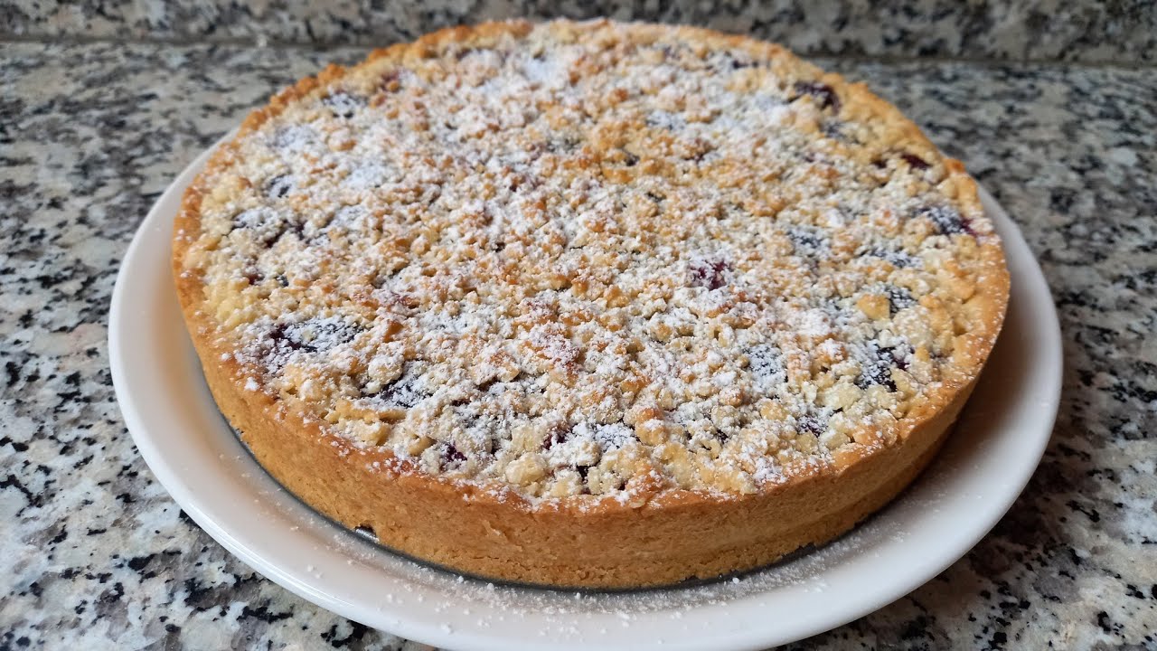 كيك بارد بالكرز🍒🍒لذيذ ورائع يستحق التجربة👌