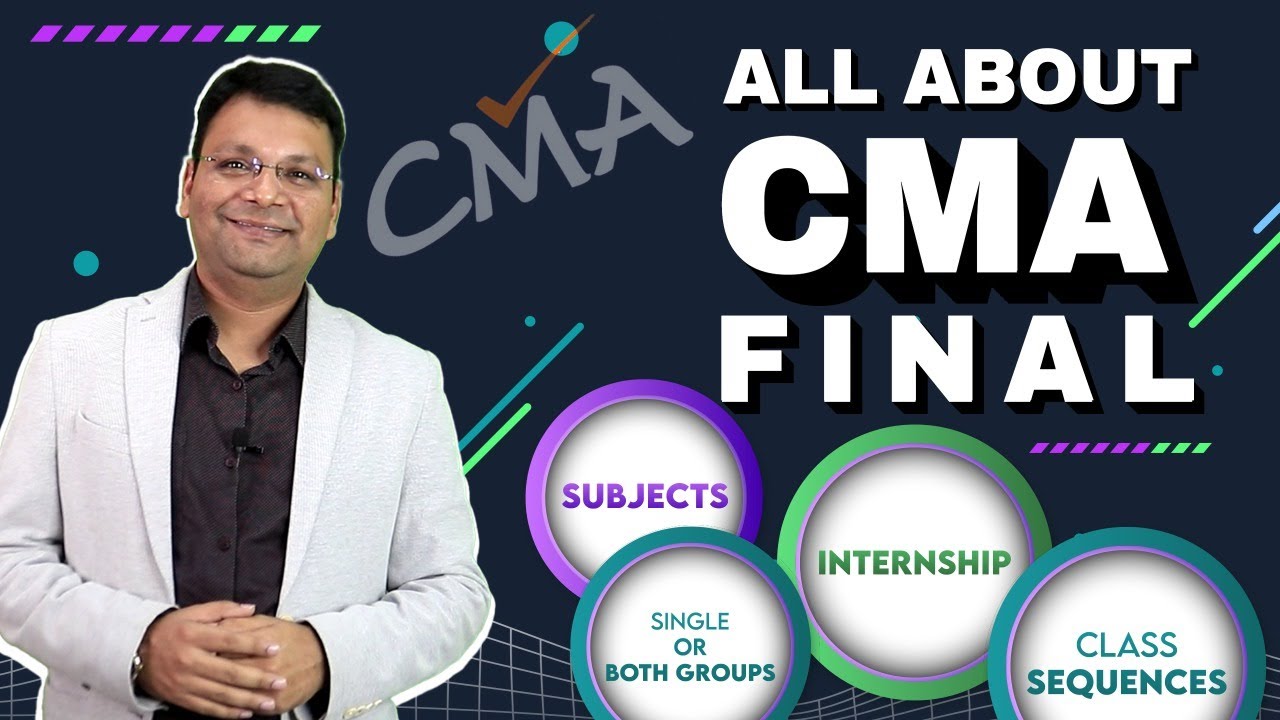 All About CMA Final | CMA Final Subjects | Single Group or Both Groups