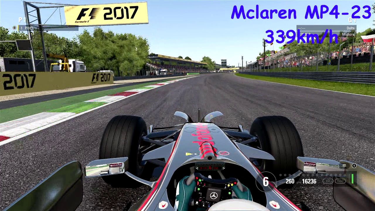 F1 2017 @Monza Top Speed Classic Car Reveal