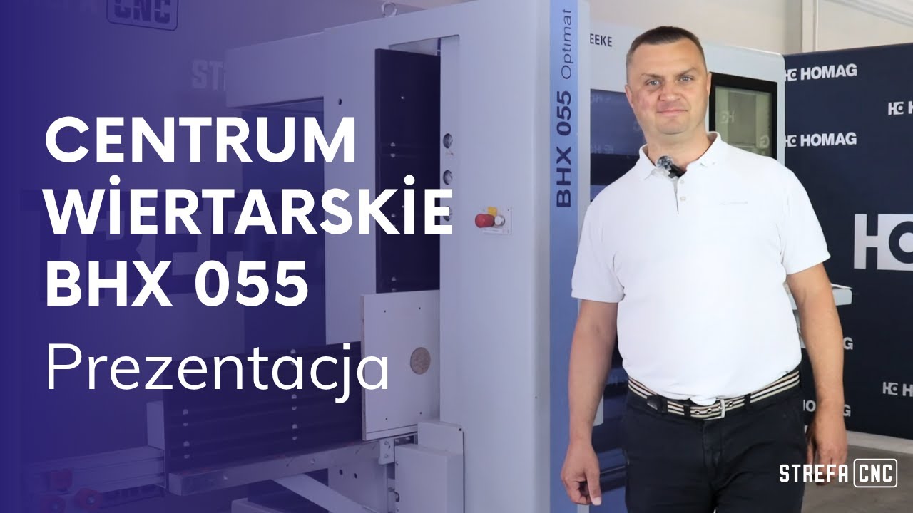 Centrum wiertarskie BHX 055 - Prezentacja