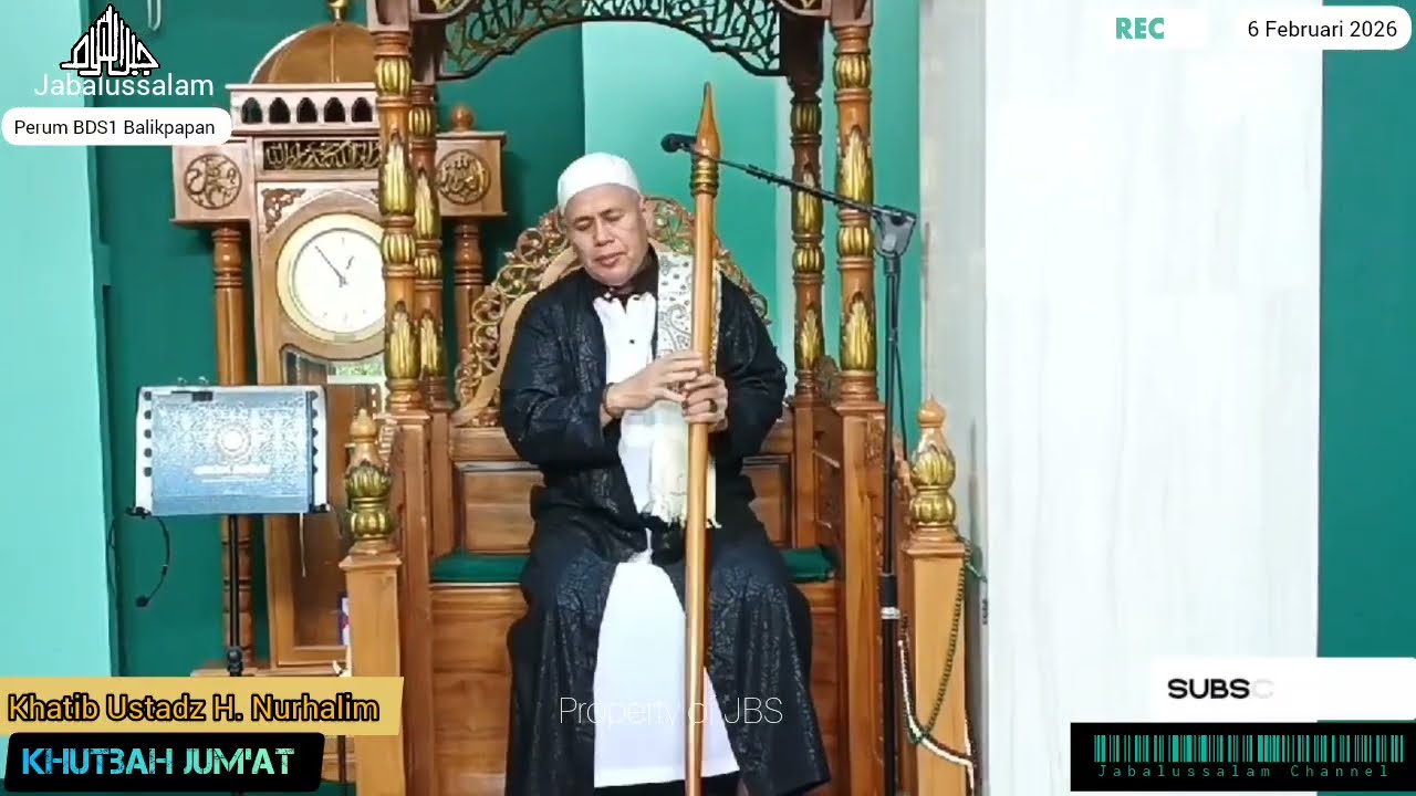 Khutbah Jum'at Ustadz H.Nurhalim|06 Februari 2026|Masjid Jabalussalam Komplek. Perum BDS1 