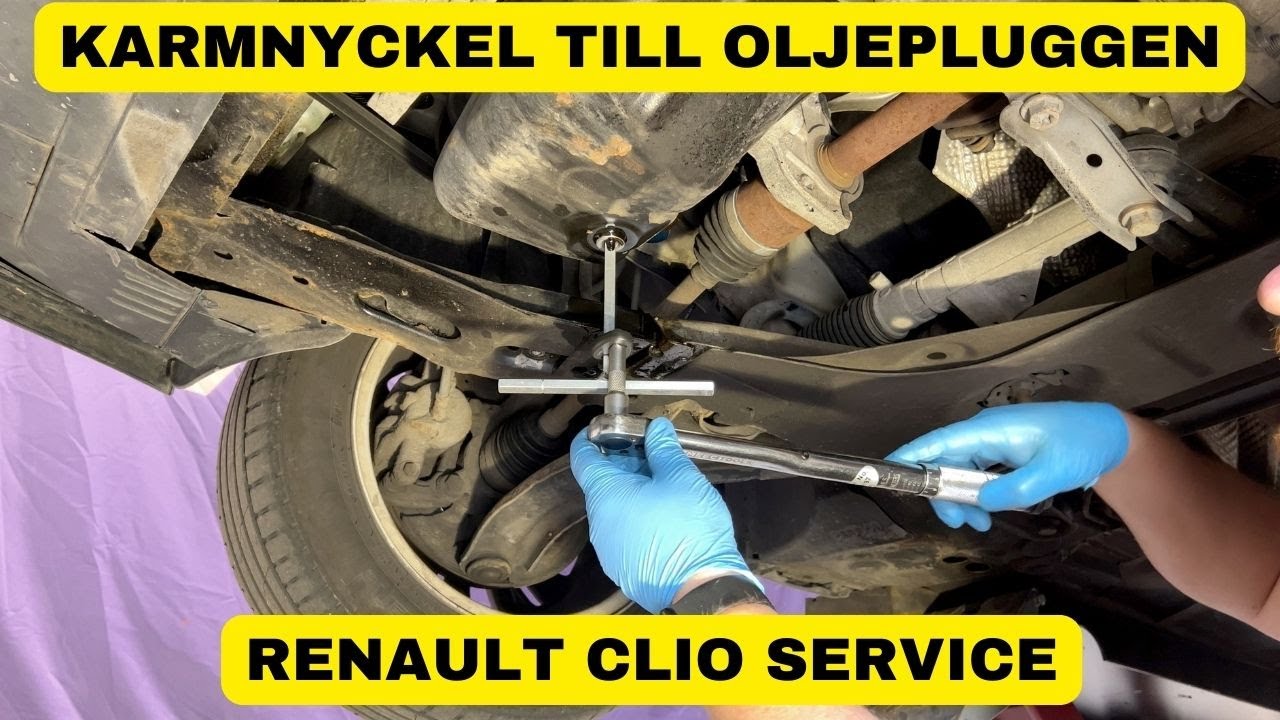 Oljebyte Renault Clio 2010