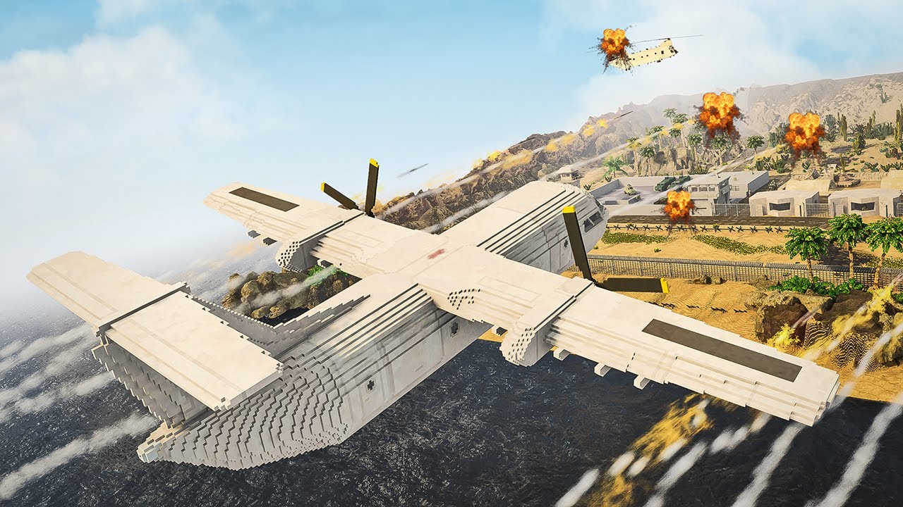 Planes vs Military Base 2 | Teardown