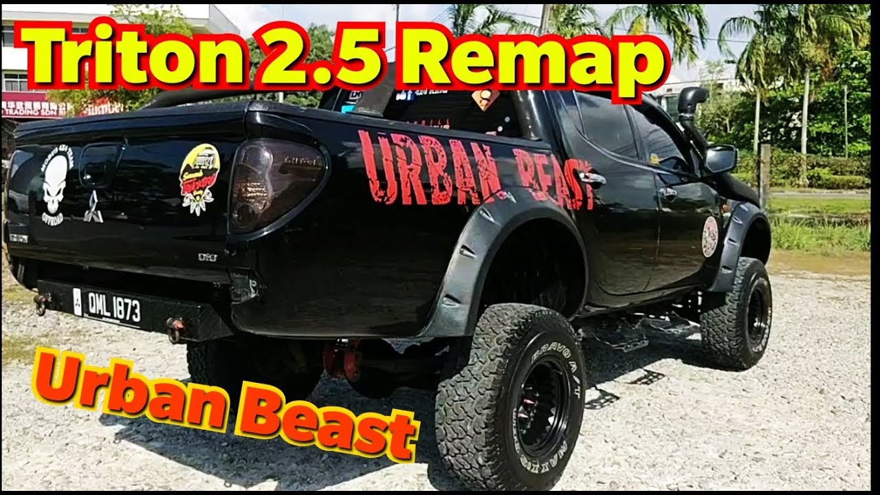 Mitsubishi Triton 2.5 Remap | The Urban Beast