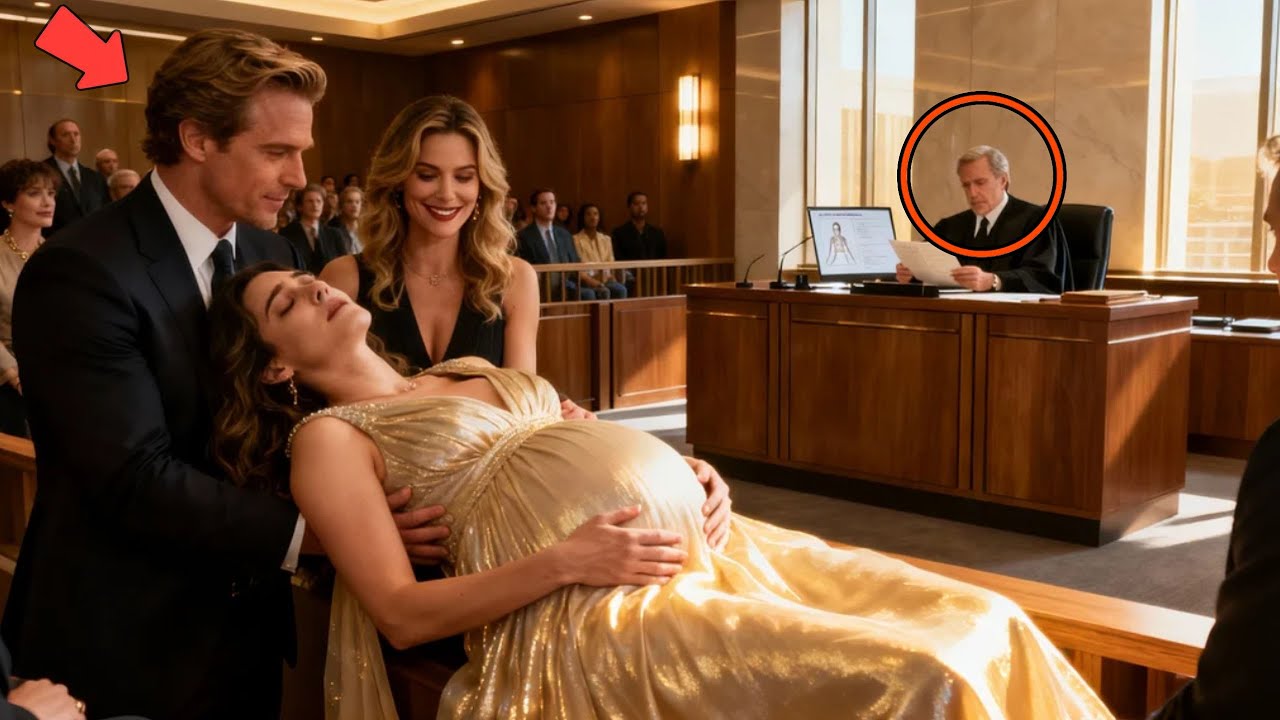 Pregnant Woman Collapses in Court — The Billionaire Smiles Until the Judge Reveals the DNA Results
