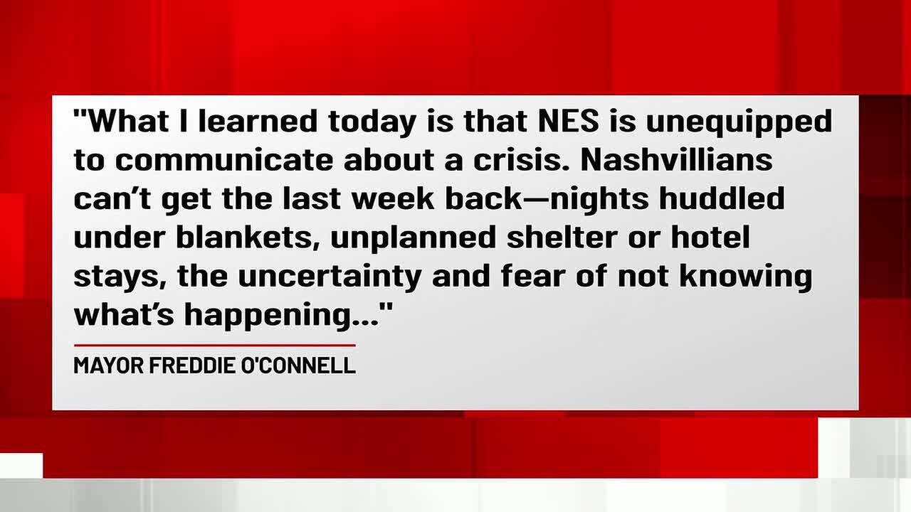 A week has passed since the historic ice storm. Here’s where outages stand