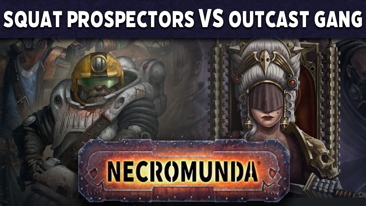 Squat Prospectors vs Outcast Gang - Necromunda Battle Report