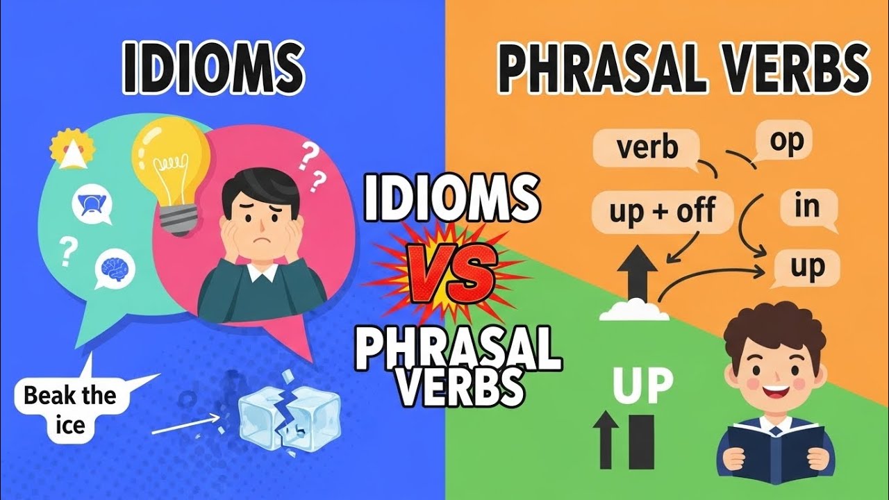 Idioms VS Phrasal Verbs 🧐 For Junior Science Teacher (JST)