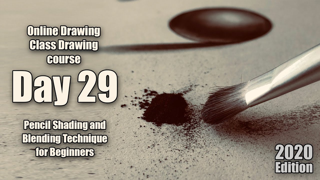 Drawing for Beginners - Step by Step | Day - 029 | Pencil Shading & Blending Technique for Beginners
