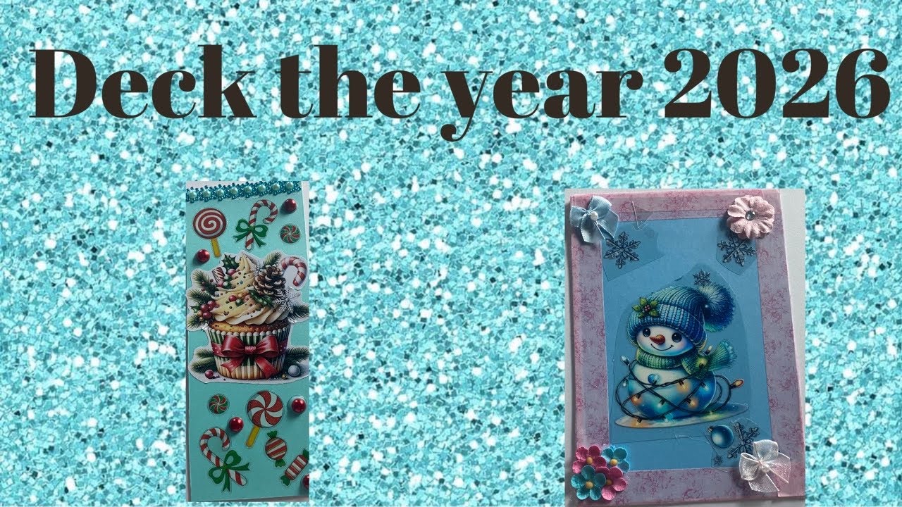 #decktheyear2026, неделя 3, организовано Penny's Crafty Creations