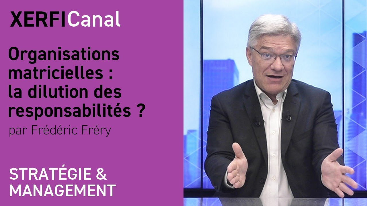 Organisations matricielles : la dilution des responsabilités ? [Frédéric Fréry]