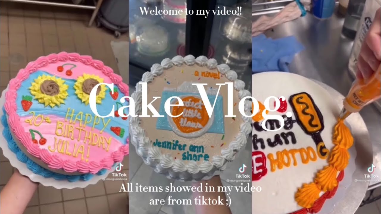 ✨AESTHETIC DQ CAKES MAKING✨| TIKTOK COMPILATION