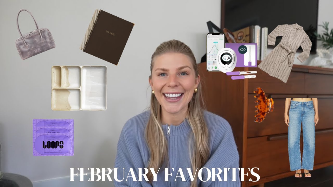 FEBRUARY FAVORITES: hobbies I’ve been loving, clothing pieces I wear on repeat & my most used items!