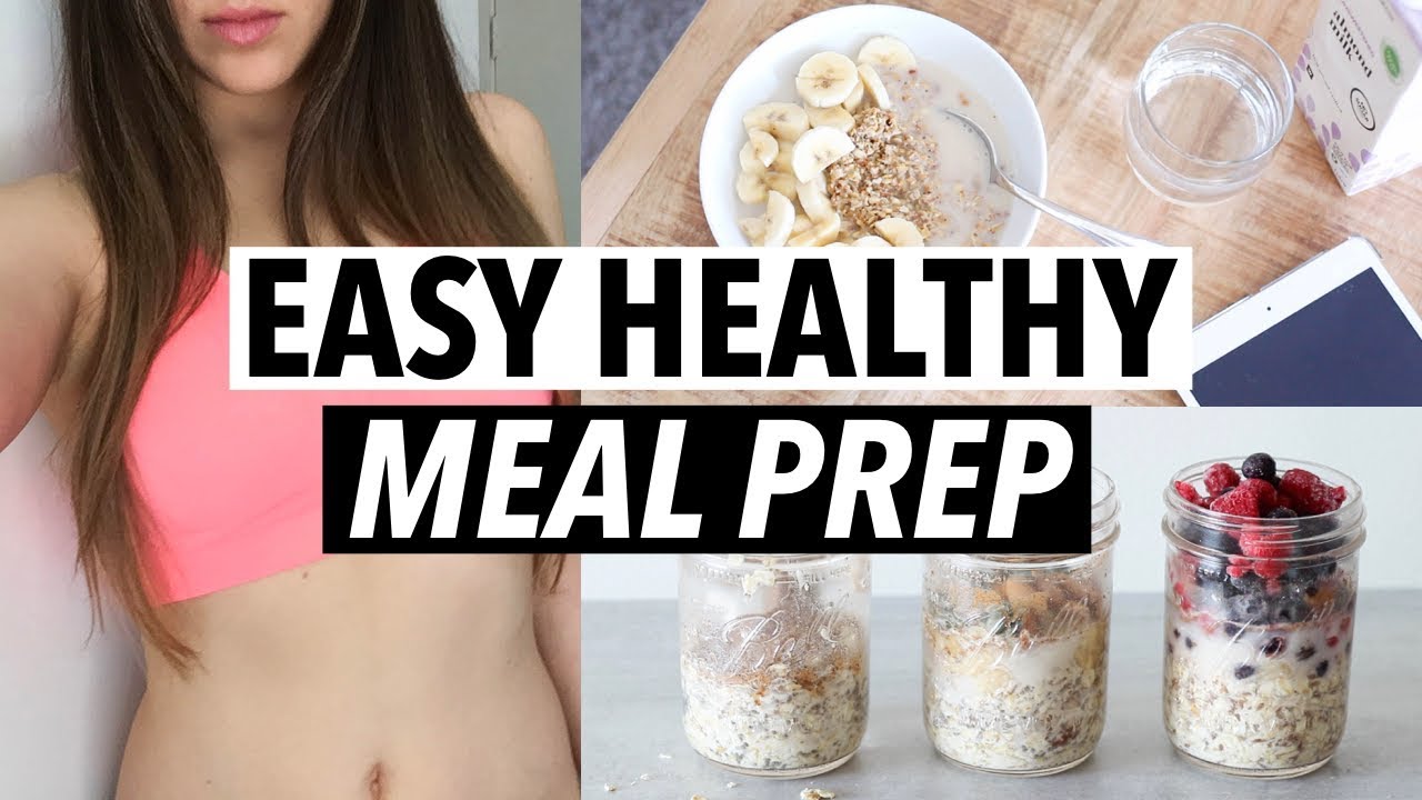 EASY HEALTHY MEAL PREP | Beginners tips, recipes + ideas!