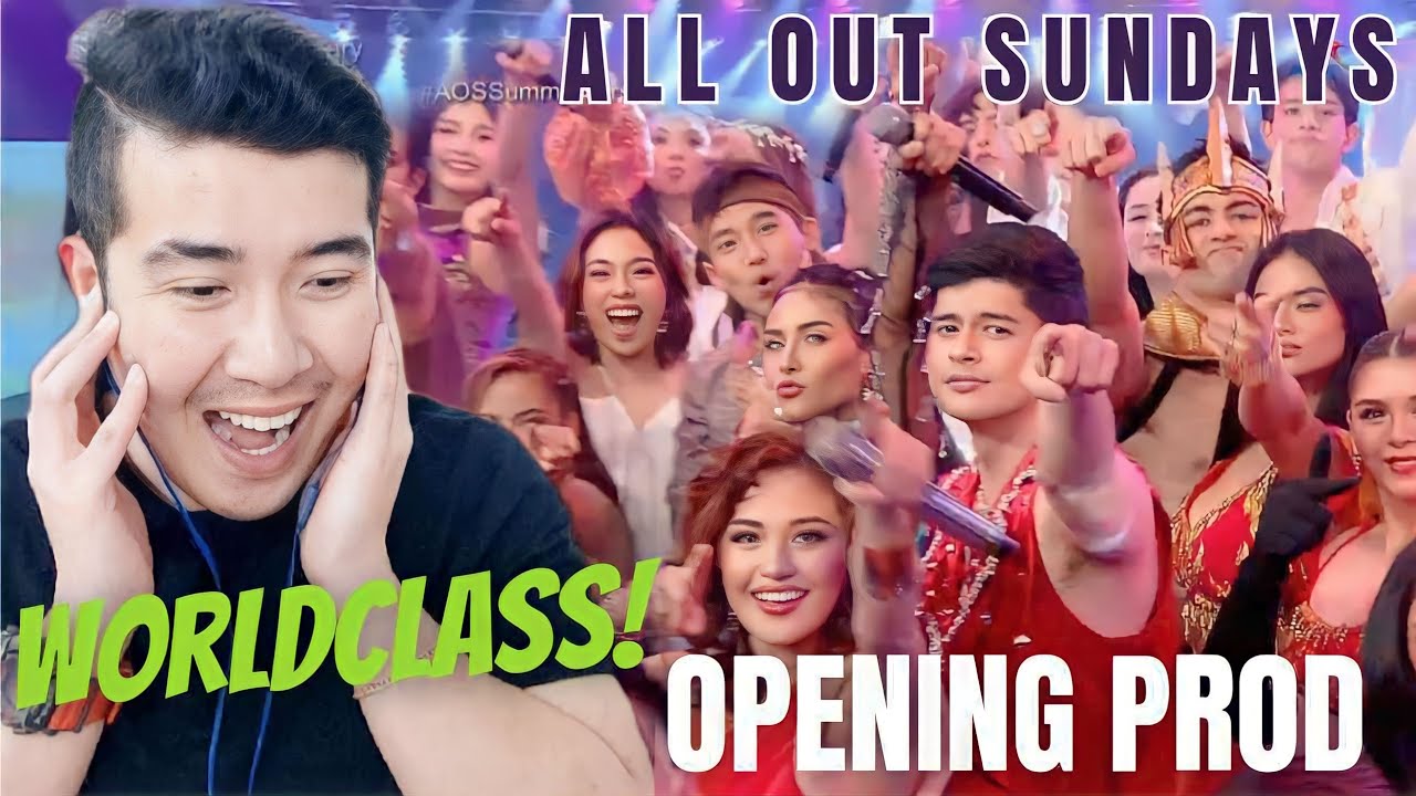 ALL OUT SUNDAYS:  OPENING PROD | March 17 2024 | AOS REACTION