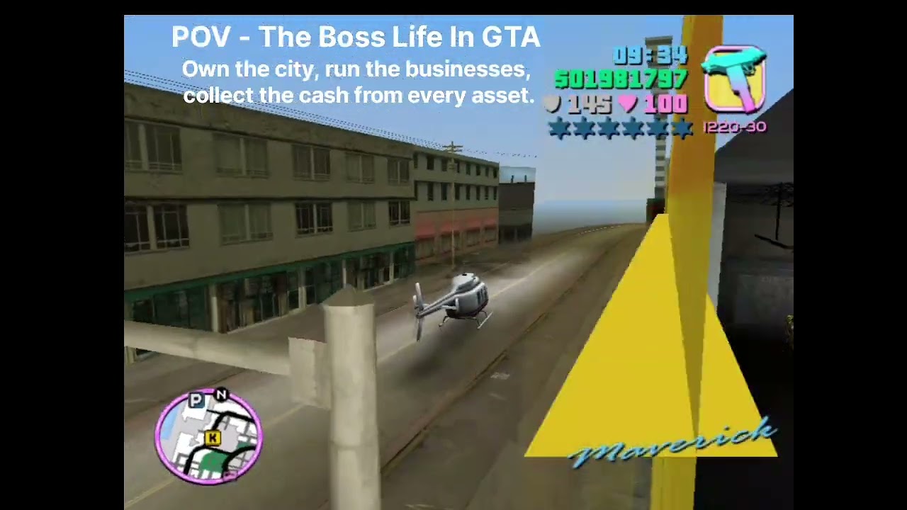 Living a Boss Life in GTA Vice City.