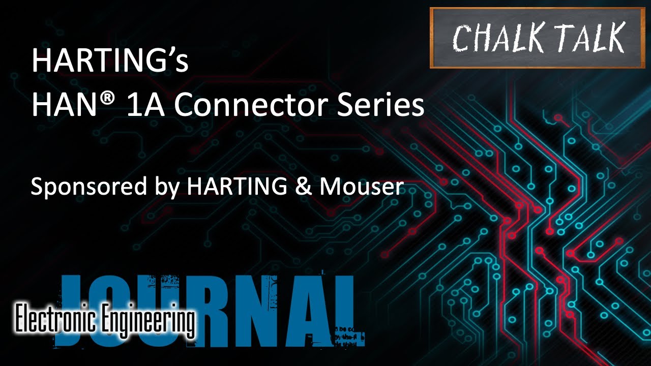 HARTING's HAN® 1A Connector Series -- HARTING and Mouser Electronics