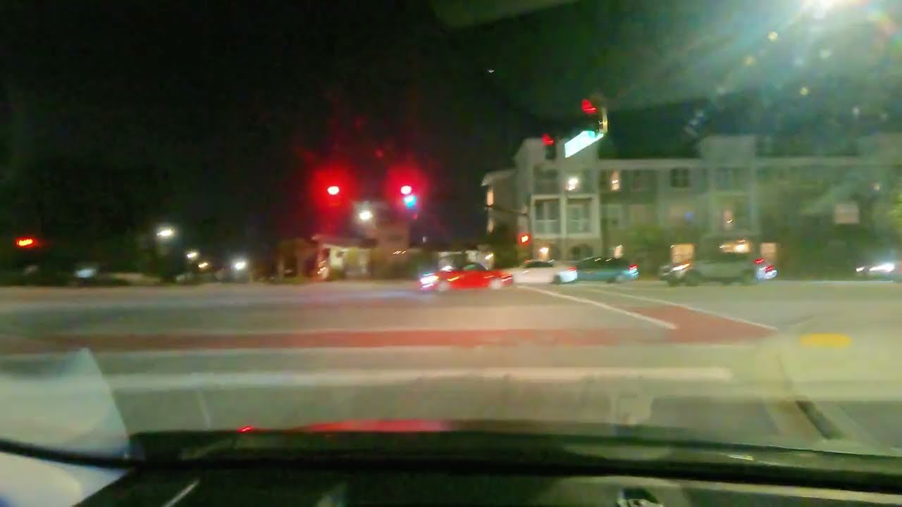 Night Drive, North Charleston, Rivers Ave, I-26 East, Tanger Outlet, I-526, West Ashley 🚗🌜