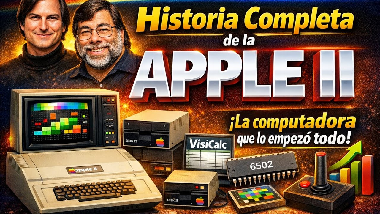💻 Apple II: La Computadora que Inició la Revolución Digital (Historia Completa + Secretos y Errores)