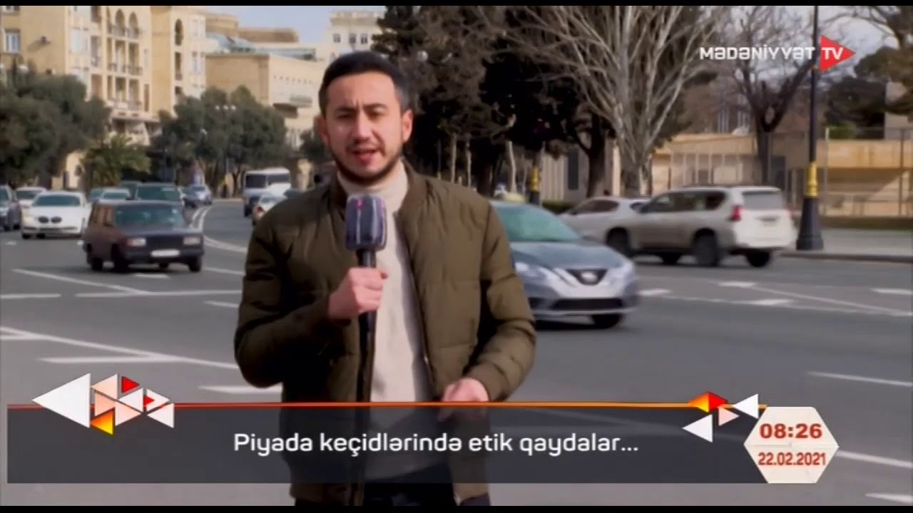Piyada keçidlərində etik qaydalar