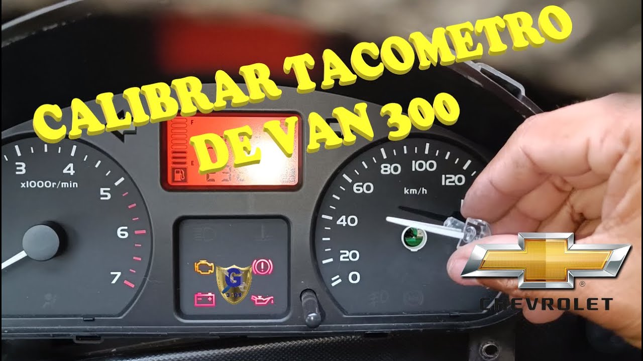 CALIBRAR TACOMETRO CHEVROLET VAN N-300