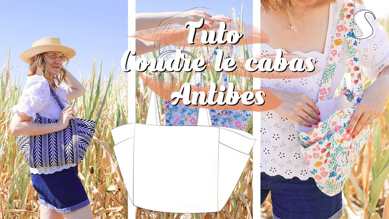 TUTO - Coudre le sac cabas Antibes