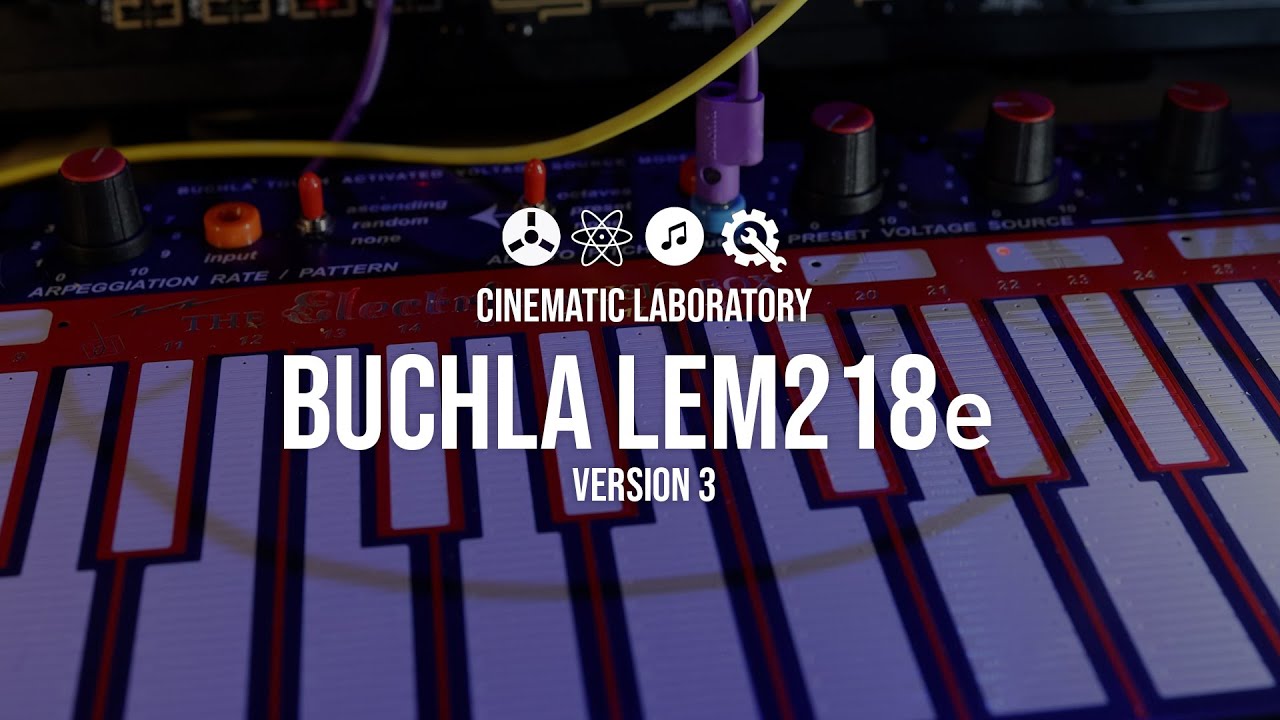 Buchla LEM 218e V3 | With MakeNoise Strega, DXG and the Shared System B&G plus.
