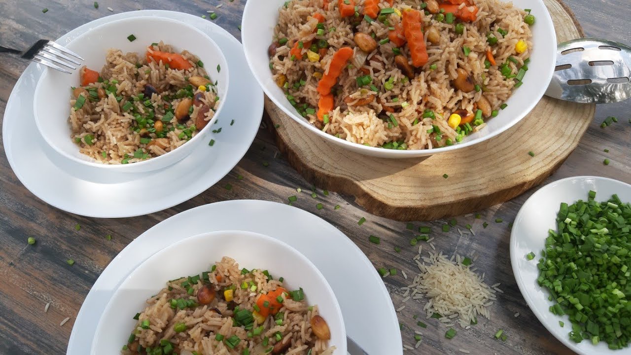 Biryani auf irakische Art im Wok/im Kazan
