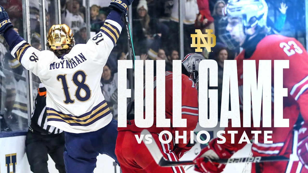 FULL GAME | Notre Dame Hockey vs No. 19 Ohio State (11.11.23)