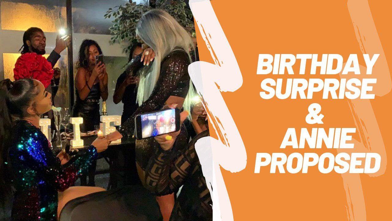 VIRAL ENGANGMENT | ANNIES BDAY SURPRISE 12/21