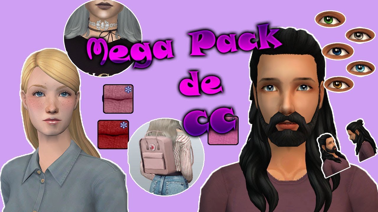 Mega Pack de CC (Accesorios,Peinados y mucho mas!!) para Los Sims 2| Mi CC