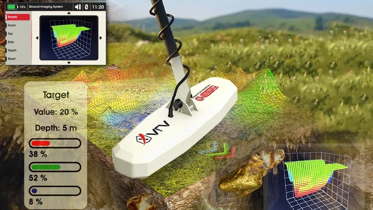 Ajax Primero MD15 Gold Scanner Detector | Professional Gold Detector | Metal Detectors Pro
