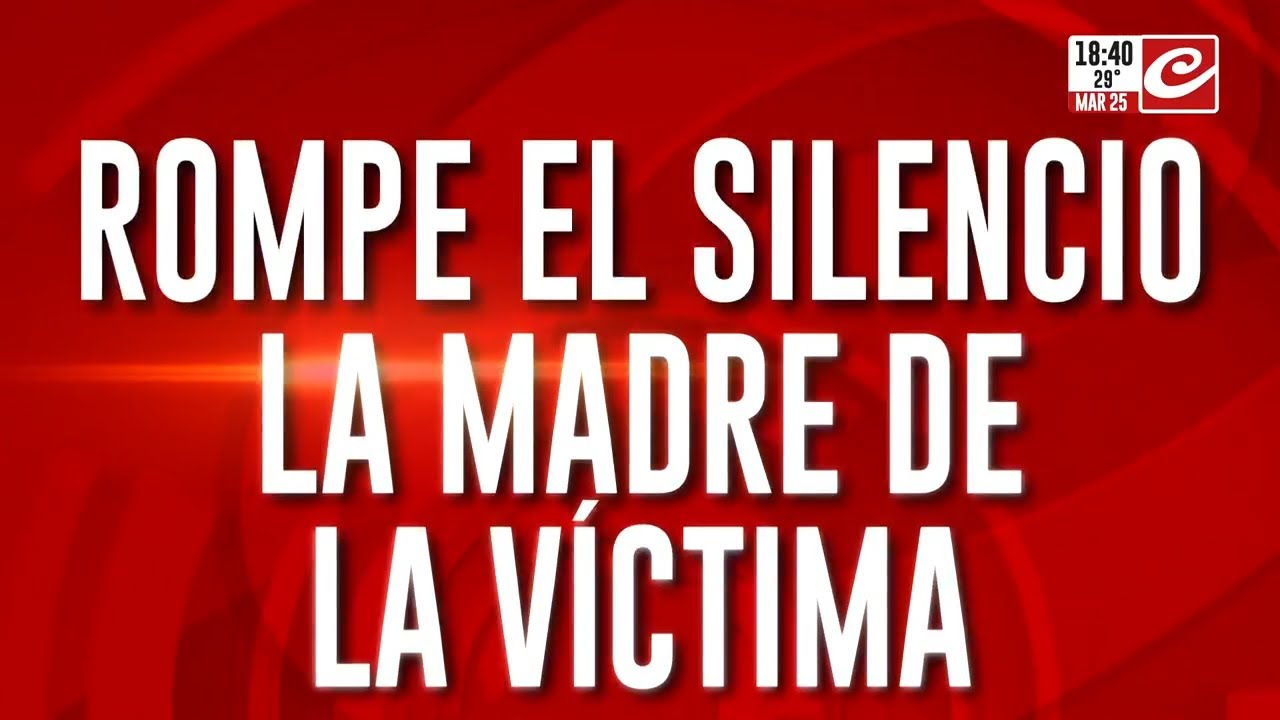 Muerte y misterio: rompe el silencio la madre de la víctima