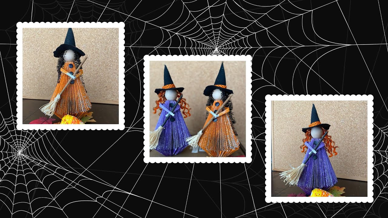 Halloween Witch from a Paperback Book Video