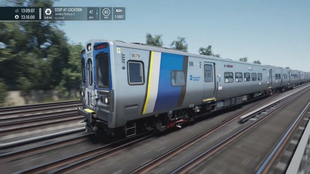 M9 LIRR 2.0 Babylon To New York Penn Station Train Sim World 4