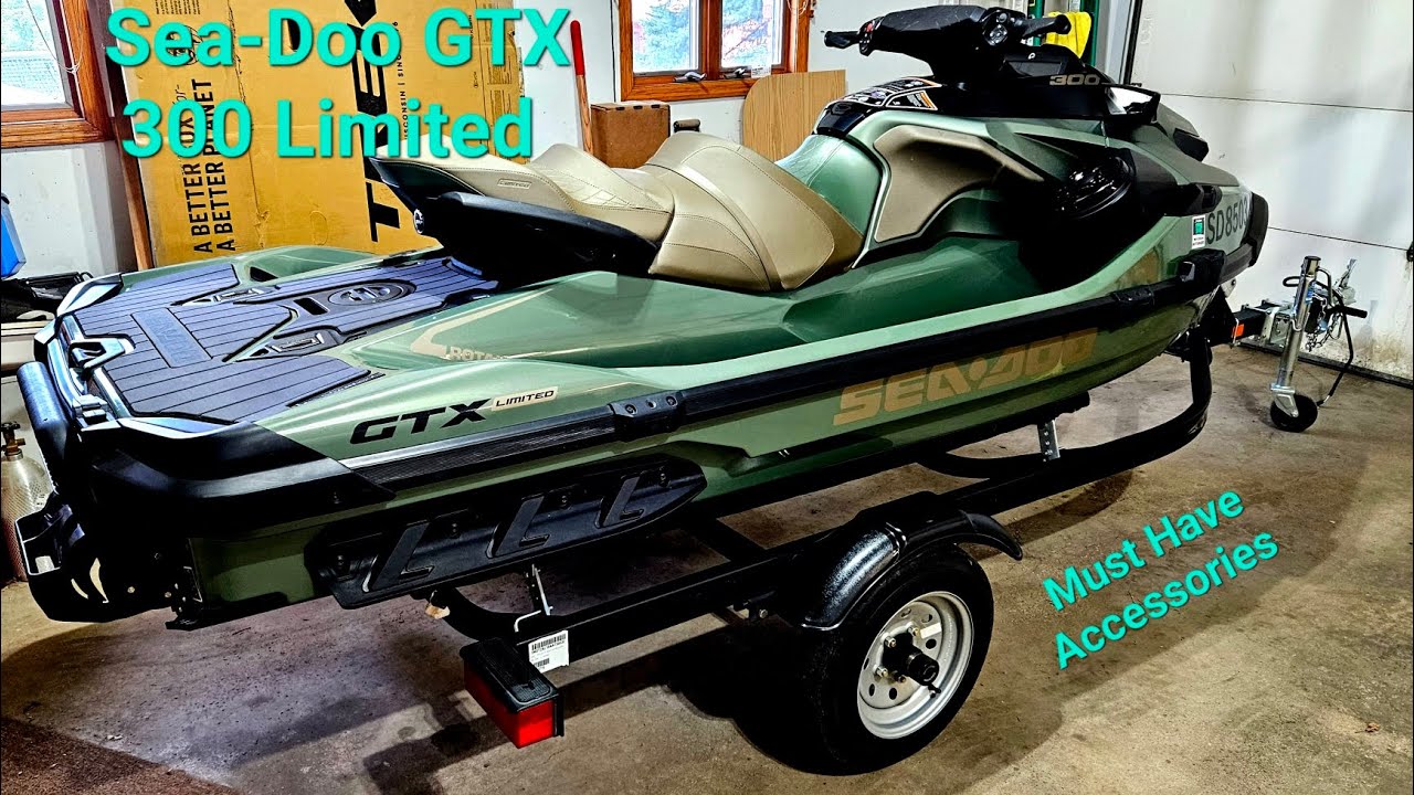 SeaDoo GTX 300 Limited 2022 года: обязательные аксессуары и обзор за 2 месяца