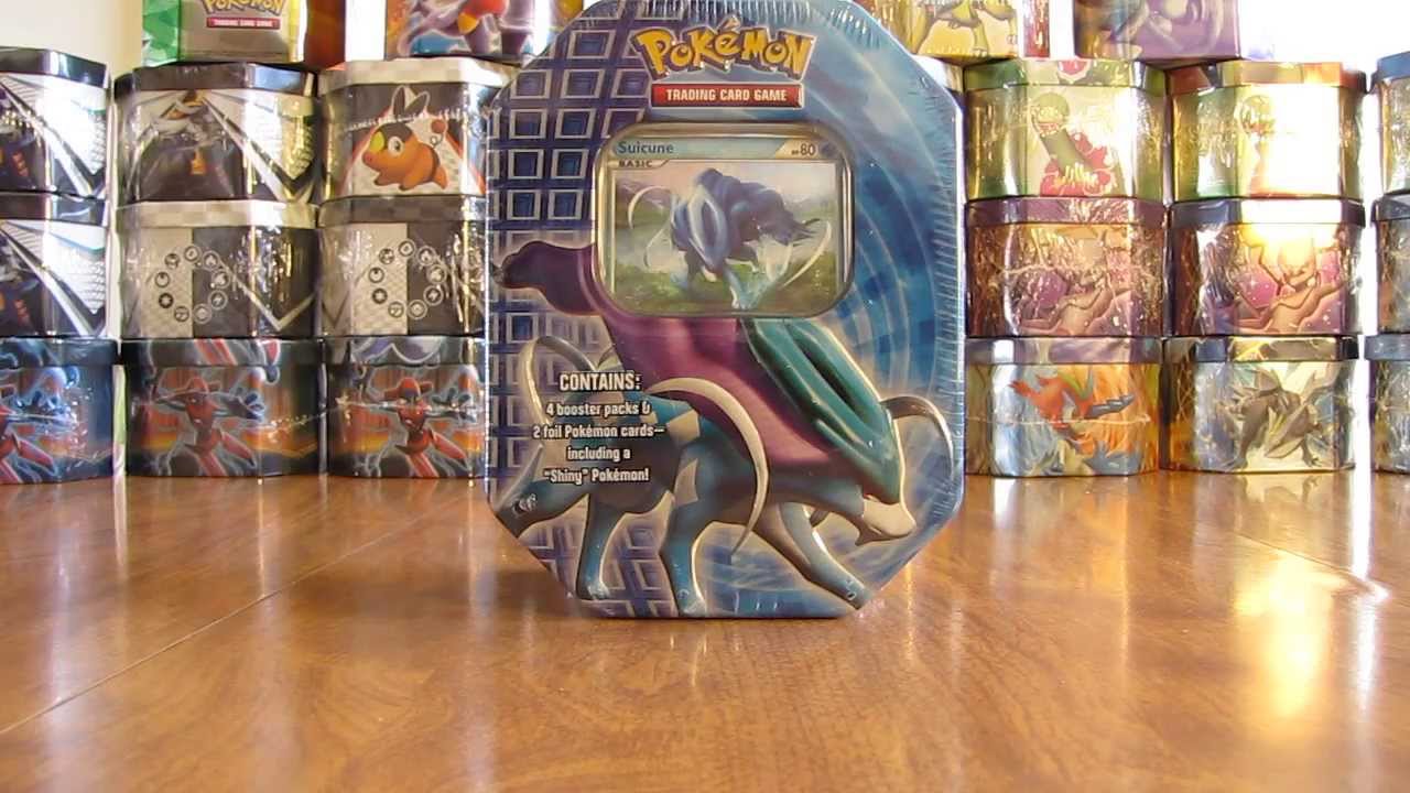 30 Pokemon Tin Opening:  Shiny Suicune