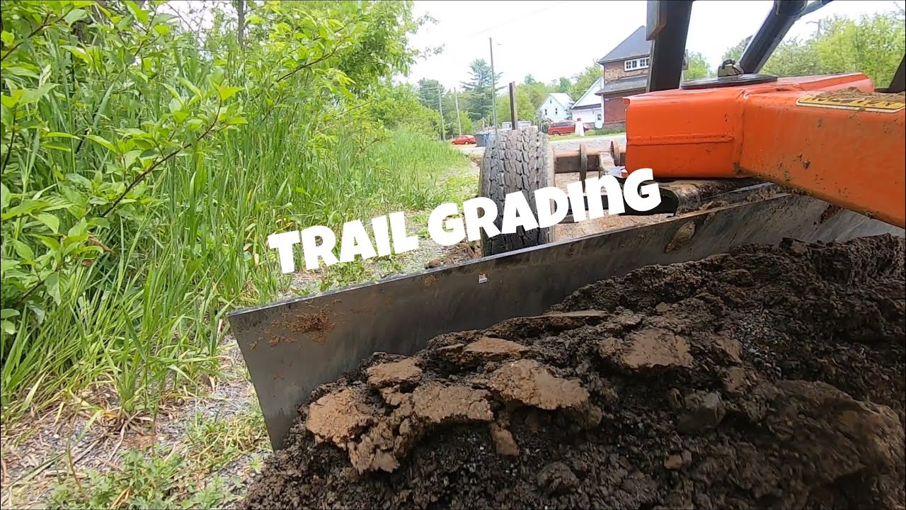 Pull behind Grader. DIY home built