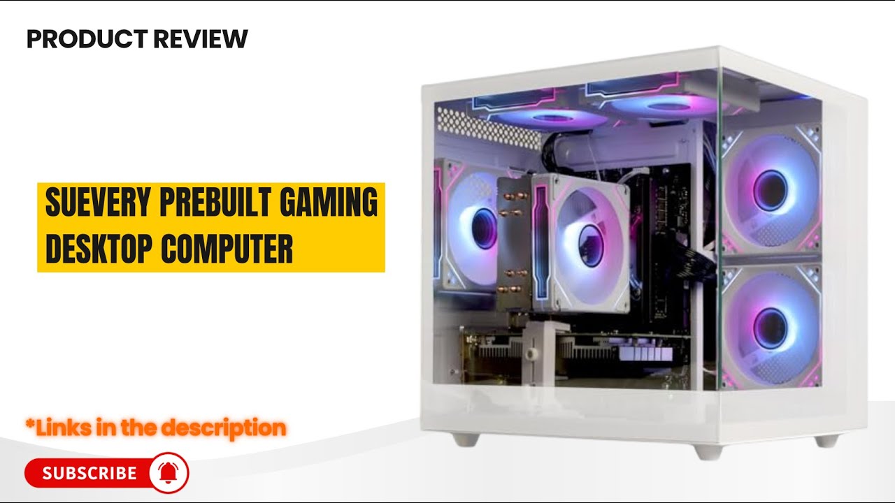 Suevery Prebuilt Gaming PC Review 🔥 Ryzen 5 + RX 560 | Best Budget 1080p Gaming Desktop?