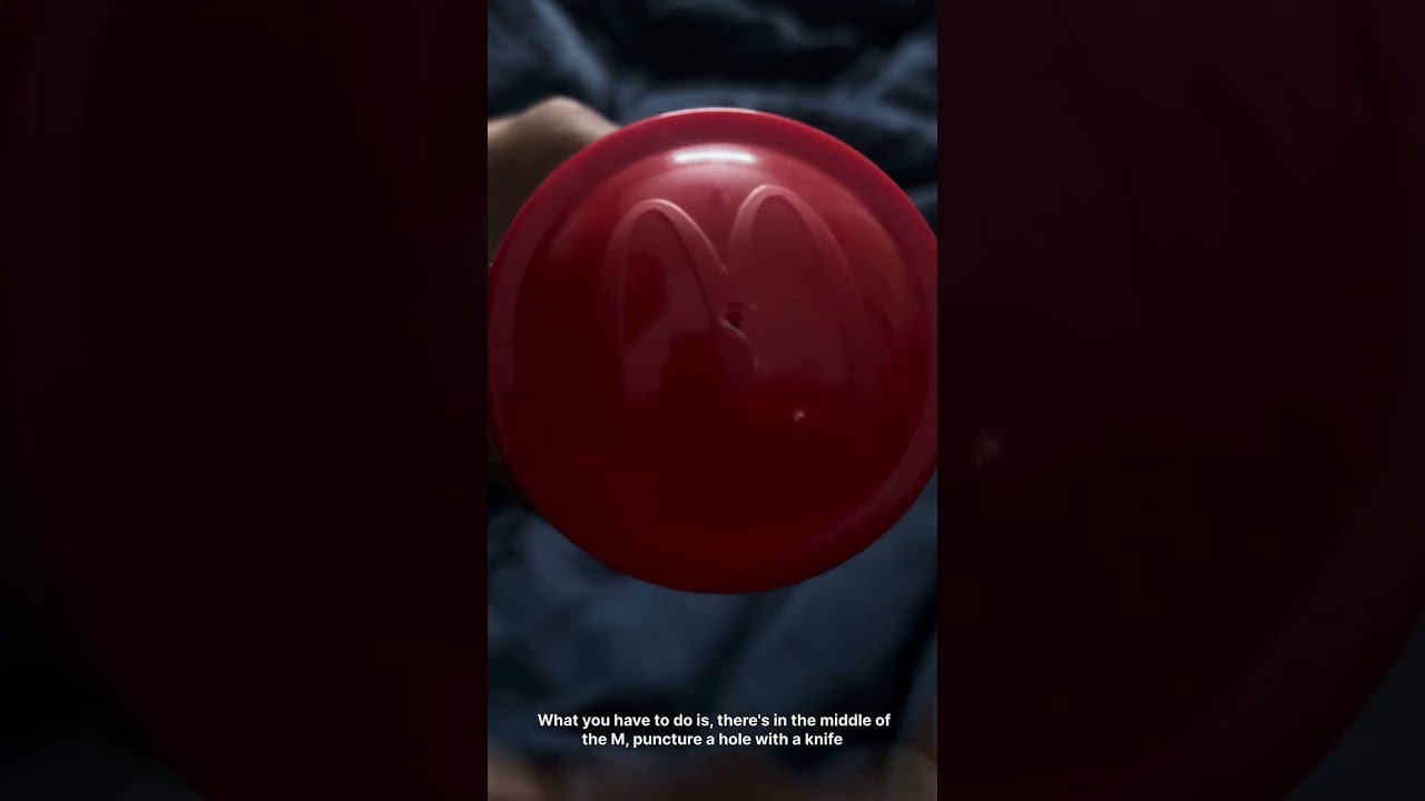 Hack to Open a McDonald’s Coke Bottle