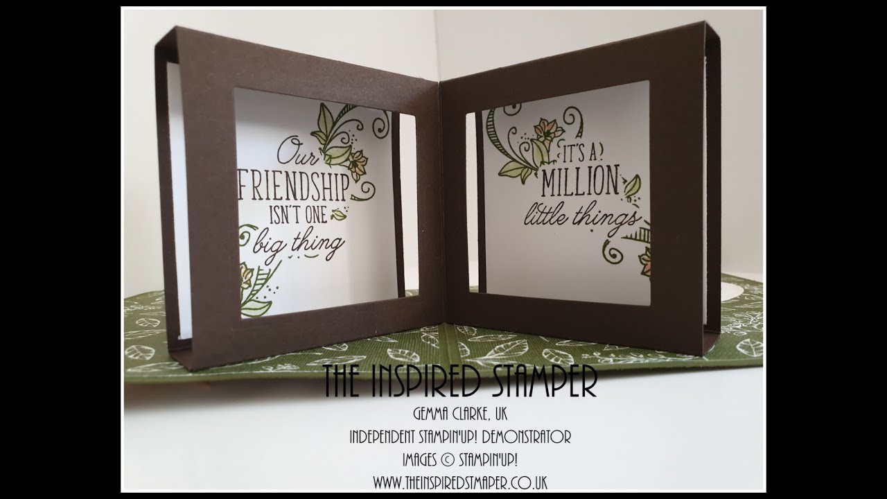 Stampin'Up! Pop up frame card