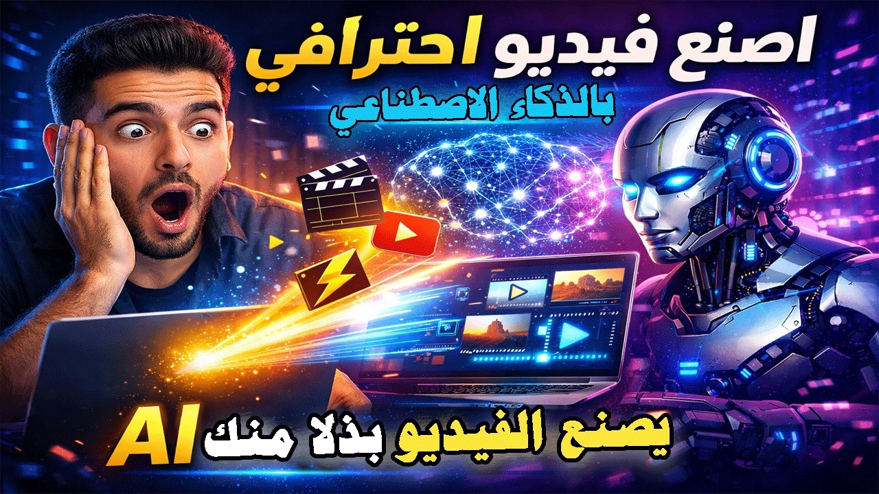 أفضل طريقة لصناعة محتوى يوتيوب بالذكاء الاصطناعي