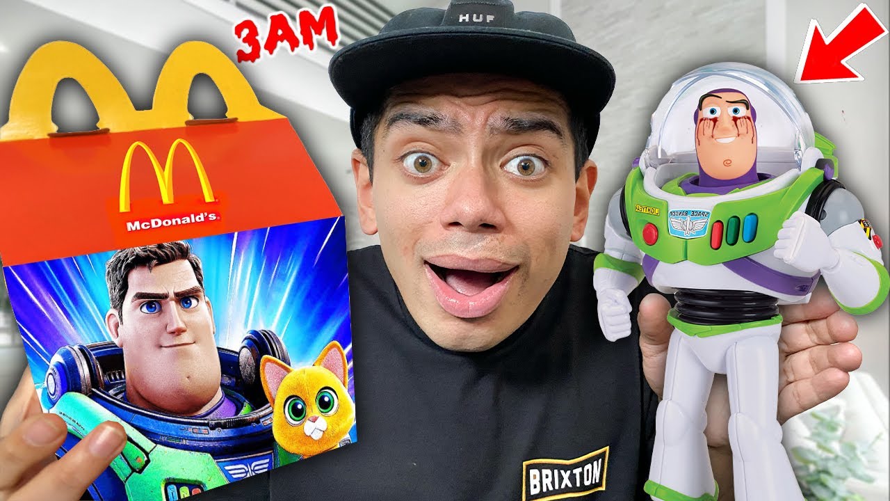 DO NOT ORDER BUZZ LIGHTYEAR HAPPY MEAL FROM MCDONALDS AT 3AM!! (WE GOT ATTACKED)