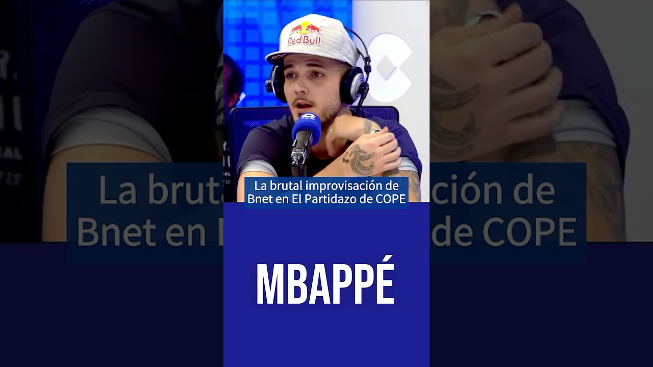La brutal improvisaci&oacute;n de Bnet en El Partidazo de COPE | El Partidazo de COPE