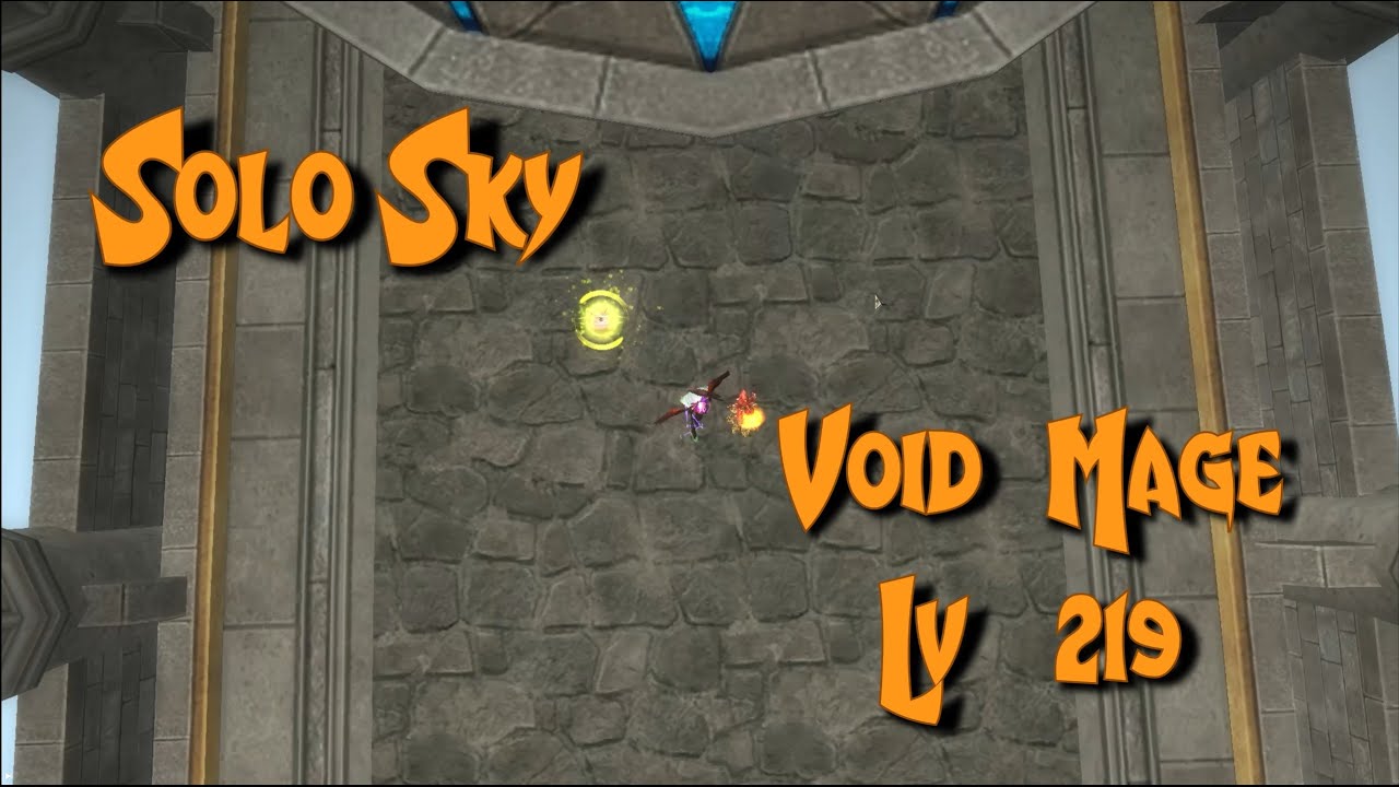 Rappelz - Gambit Void Mage Lv 219 Solo Sky Fortress