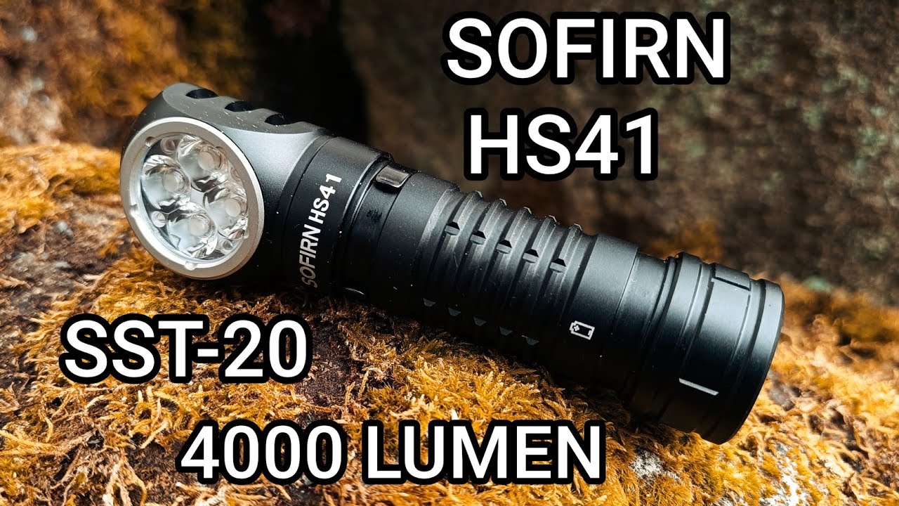 Sofirn HS41 Led Kopf/Stirn Taschenlampe 4000 Lm. SST-20 Review Flashlight keine SC29 SC31