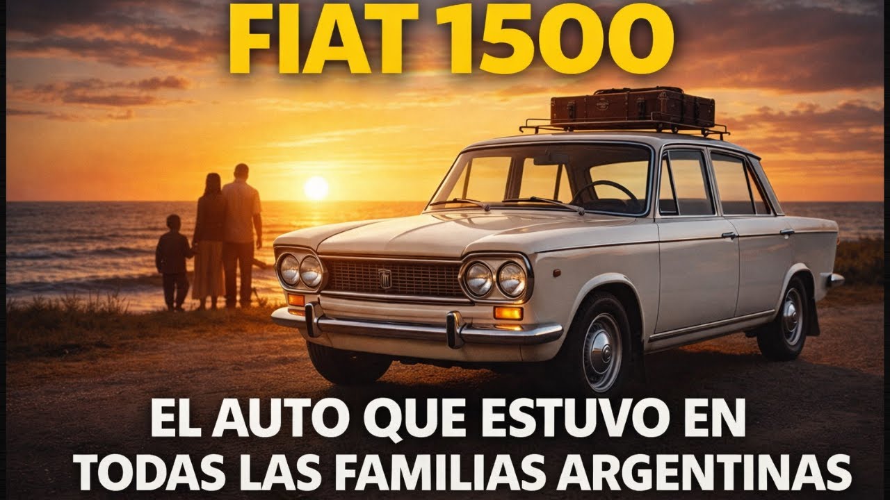 FIAT 1500 — El auto que estuvo en todas las familias argentinas