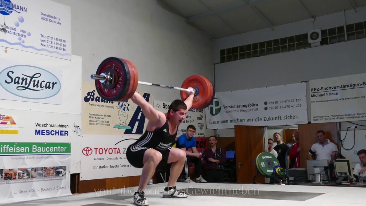 Vasil Gospodinov 180kg snatch