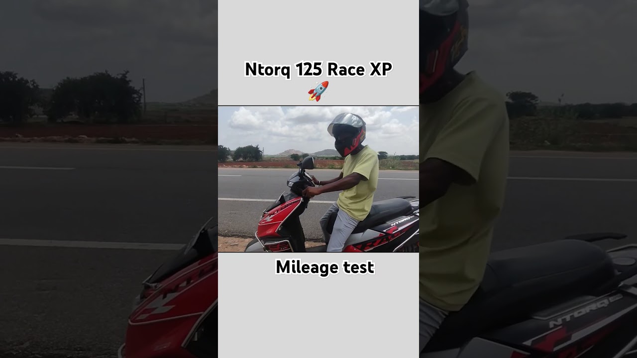 Ntorq mileage test 